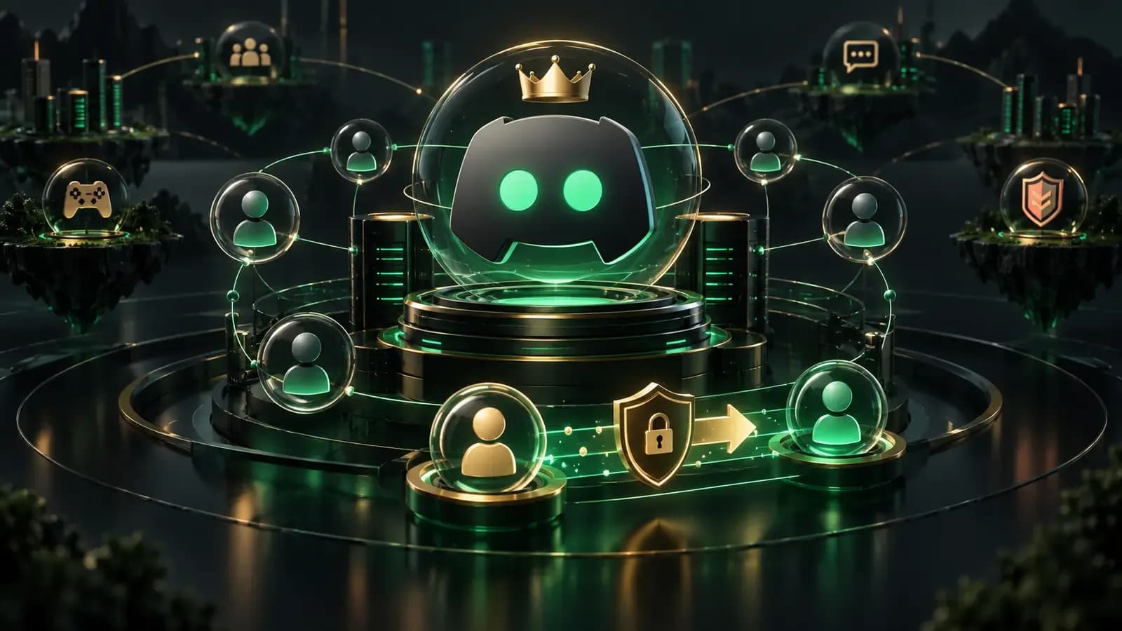 Secure Discord account and community server ownership transfer
