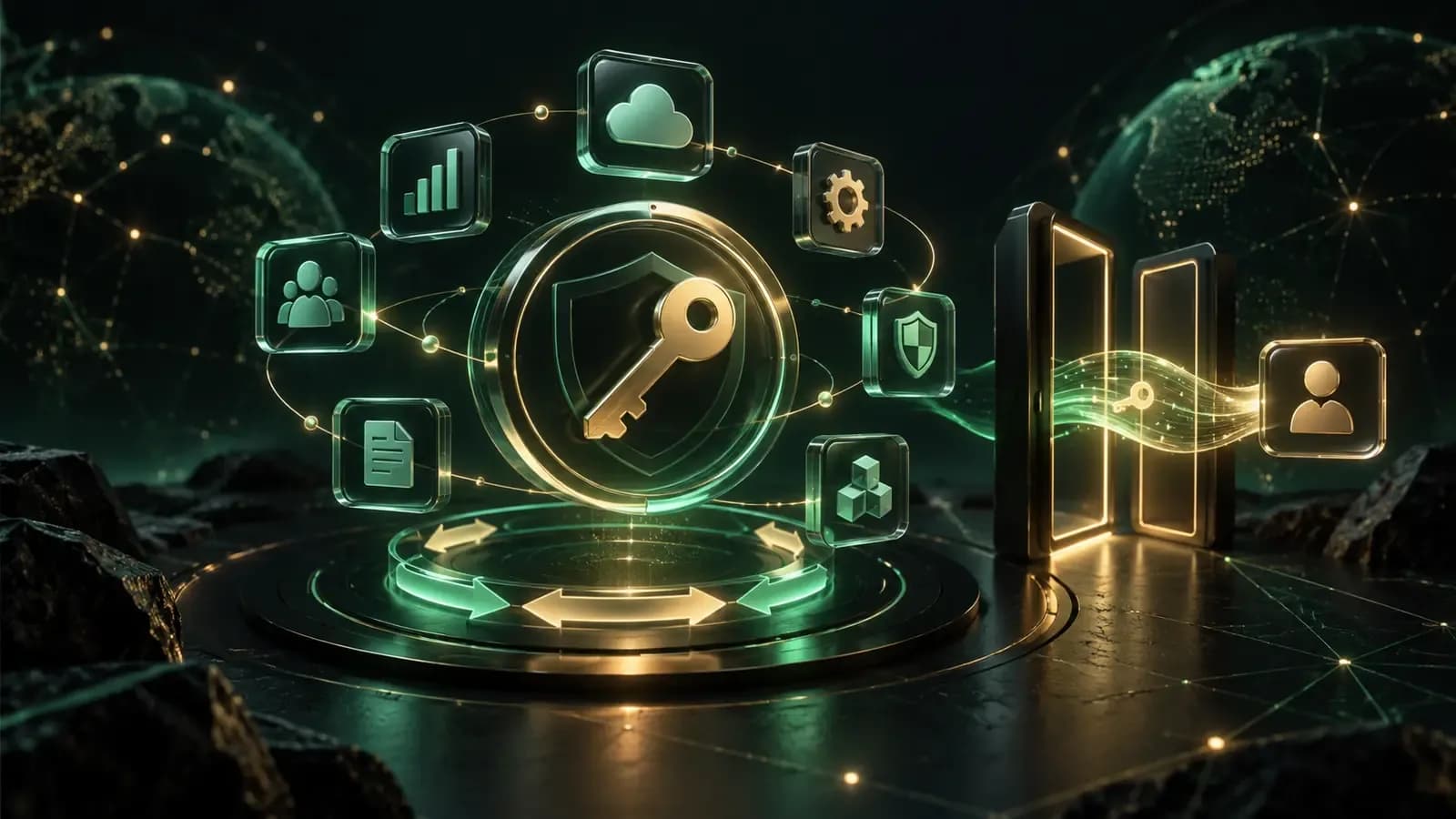 Protected SaaS subscription and software license ownership transfer