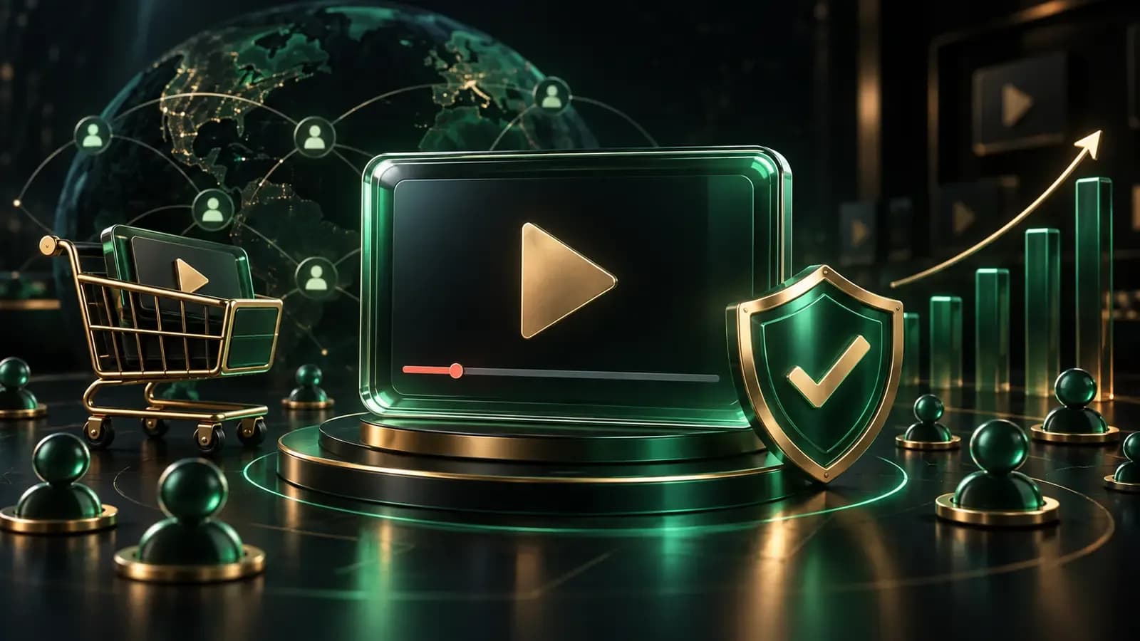 Secure YouTube channel purchase with audience and monetization verification