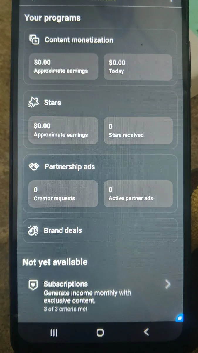 33k followers monetized green page (listing), screenshot 3 of 6