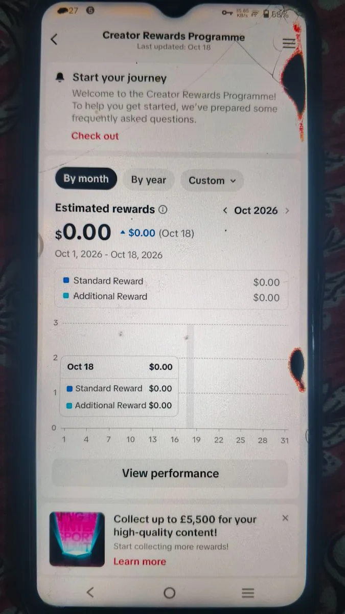 256k monetized Uk Viral ai content (TikTok account), screenshot 2 of 6