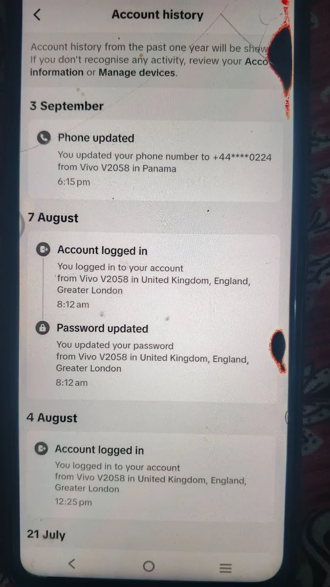 256k monetized Uk Viral ai content (TikTok account), screenshot 3 of 6