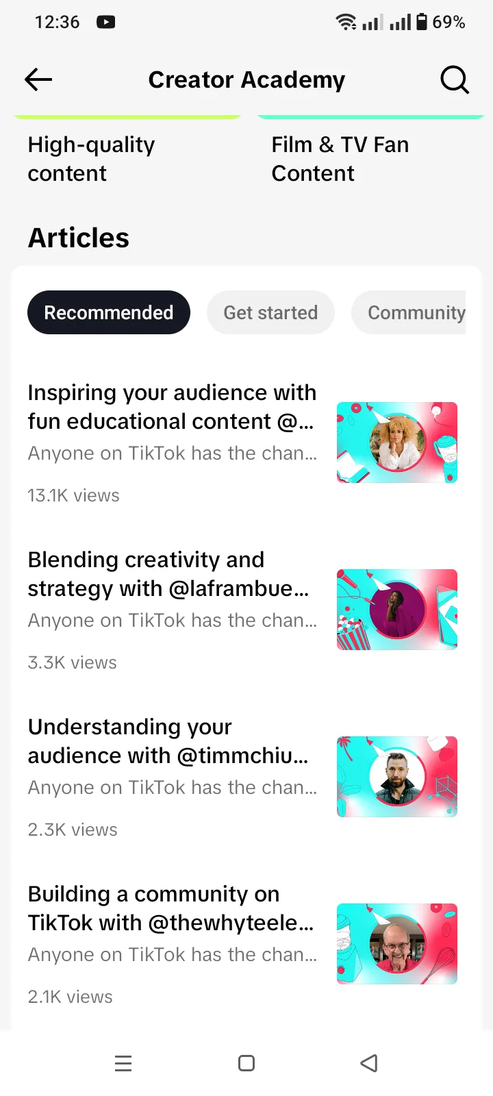 Seller-supplied TikTok account screenshot for carter.baxter.001 (3 of 6)
