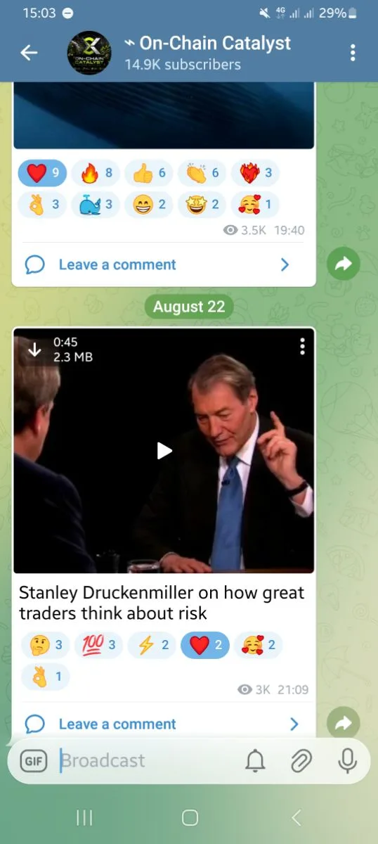Premium Crypto Telegram Channel for Sale, screenshot 1 of 2