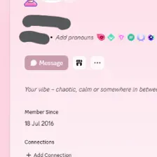 Discord profile decoration thumbnail supplied by the seller