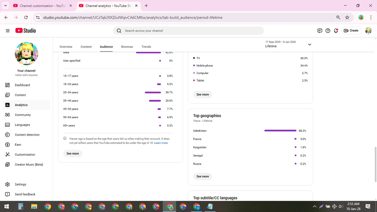 roblox lekin boyotan: Games YouTube Channel (14.7K) — screenshot 3