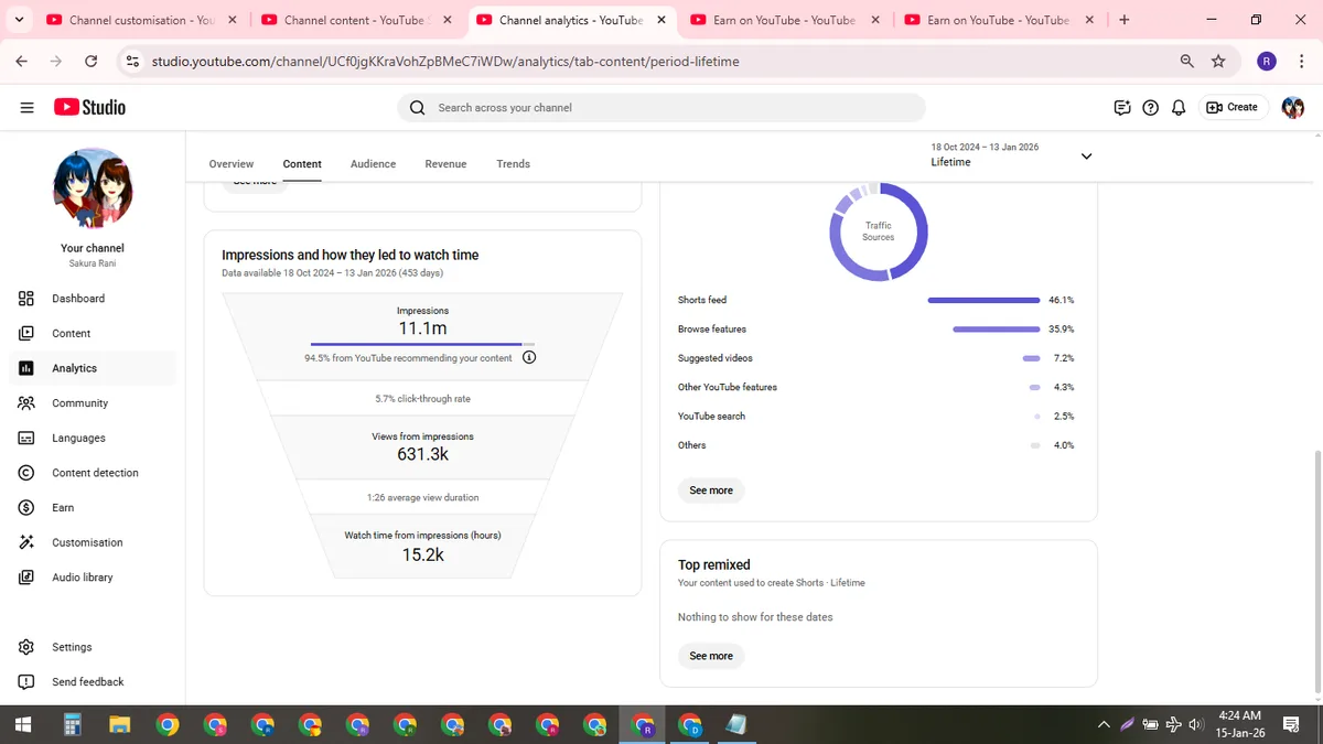 Sakura Rani: Games YouTube Channel (10.5K) — screenshot 1