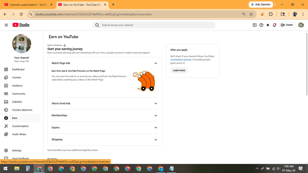 Raka magic 2M: YouTube Shorts & Facebook Reels Channel (1M) — screenshot 2