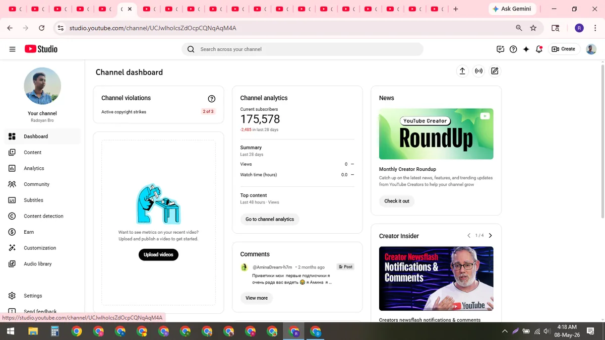 Radoyan Bro: YouTube Shorts & Facebook Reels Channel (170K) — screenshot 2