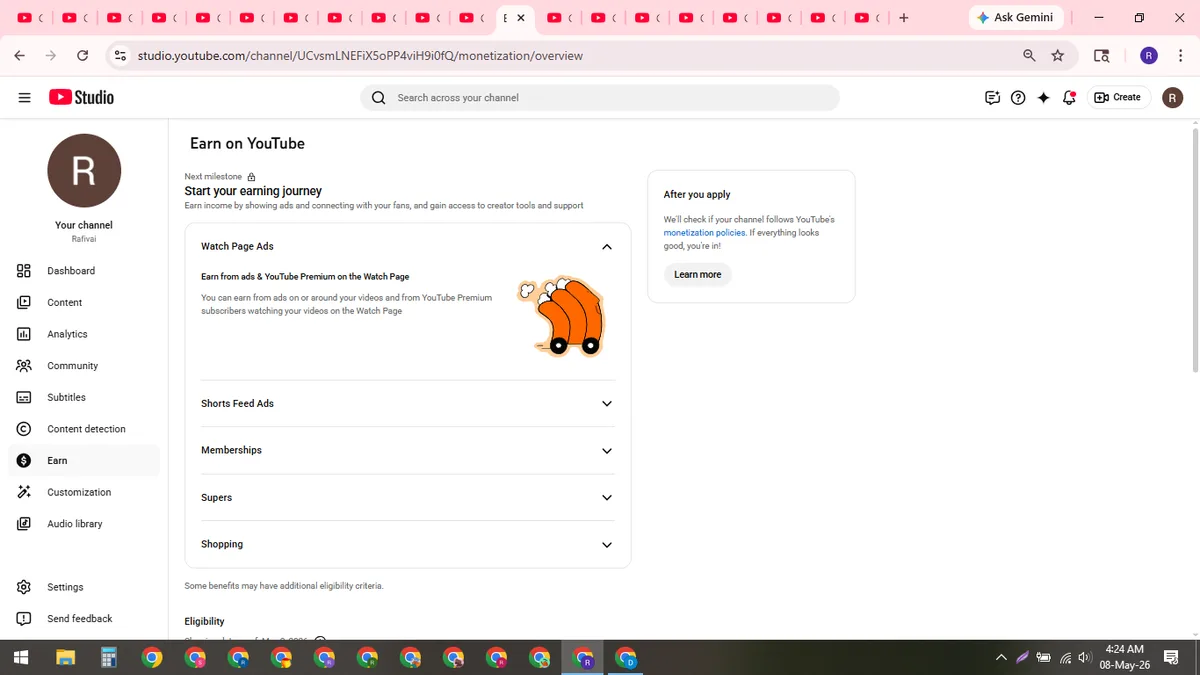 Rafivai: YouTube Shorts & Facebook Reels Channel (111K) — screenshot 2
