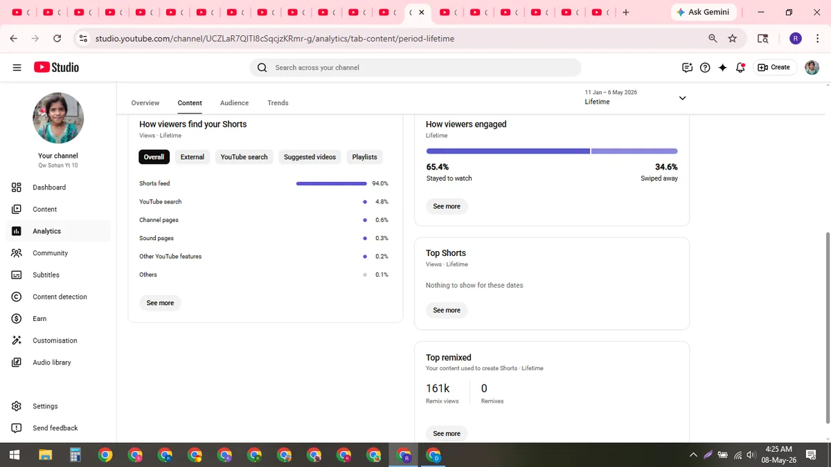 Qw Sohan Yt 10: YouTube Channel (251K) — screenshot 6