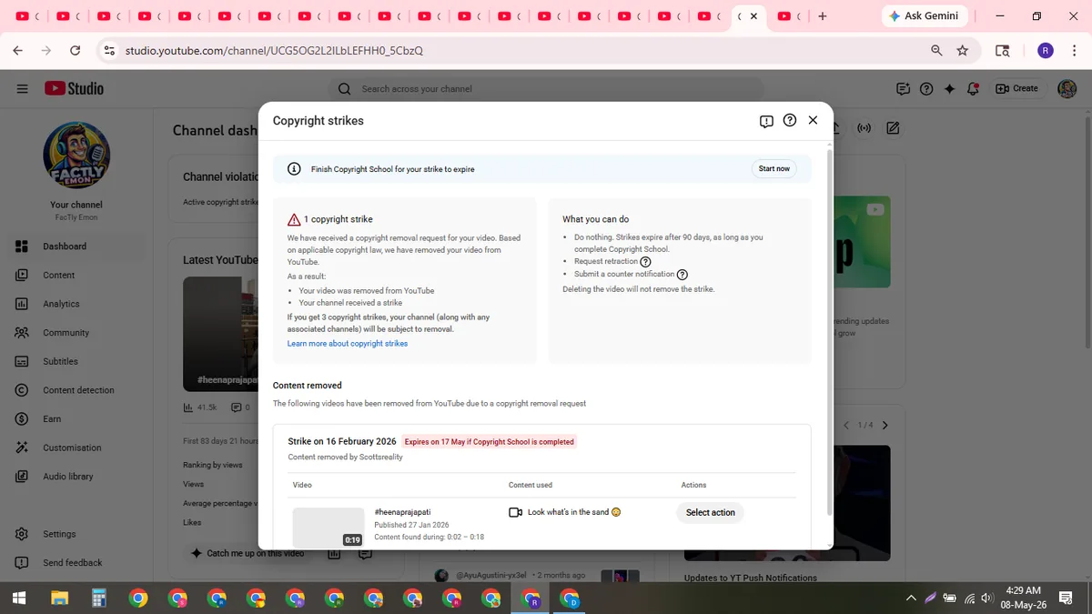 FacTly Emon: YouTube Shorts & Facebook Reels Channel (196K) — screenshot 1