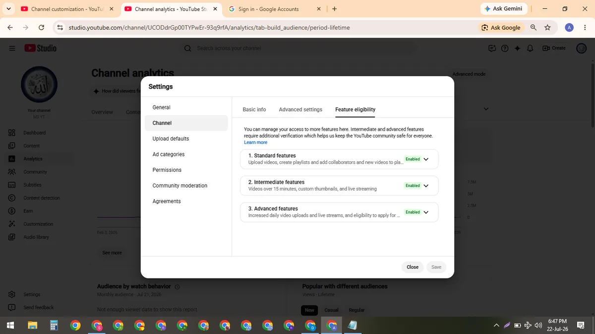 MS YT: Monetized YouTube Channel (50.8K) — screenshot 7