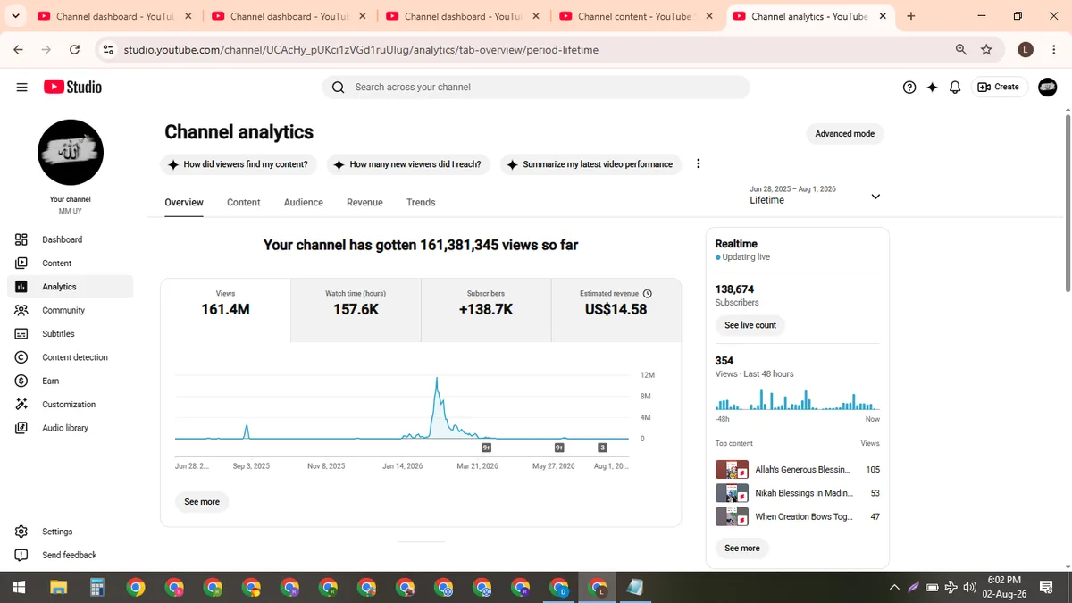 MM UY: Luxury & Motivation YouTube Channel (137K) — screenshot 2