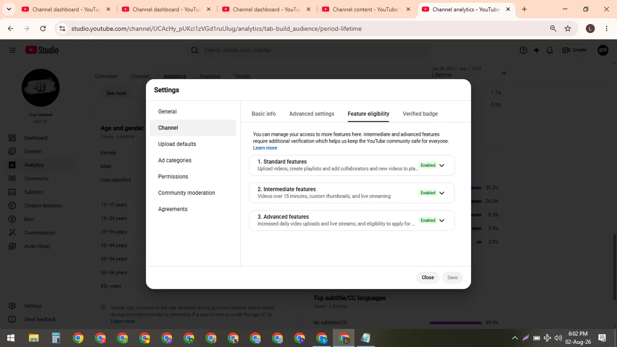 MM UY: Luxury & Motivation YouTube Channel (137K) — screenshot 5
