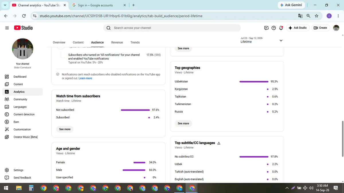 Slider Comeback: Monetized Games YouTube Channel (3.4K) — screenshot 6