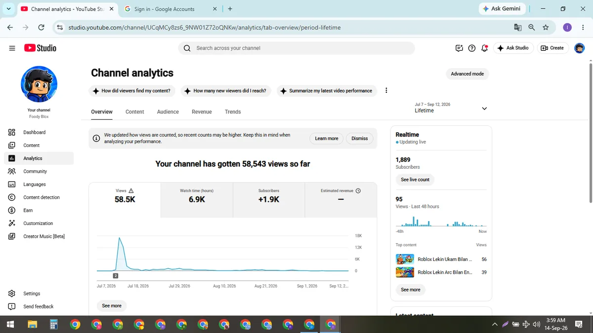 Foody Blox: Monetized Games YouTube Channel (1.9K) — screenshot 4