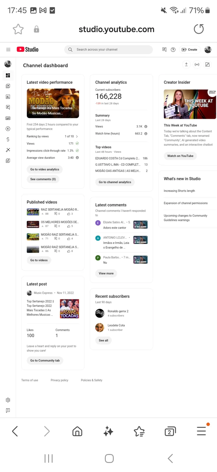 Music Express YouTube Channel | 163K Subscribers — screenshot 5