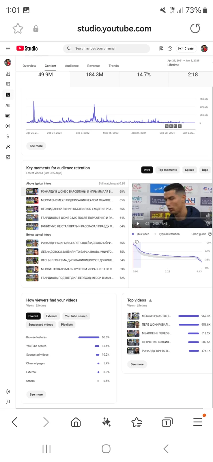 world football YouTube Channel | 100K Subscribers — screenshot 5