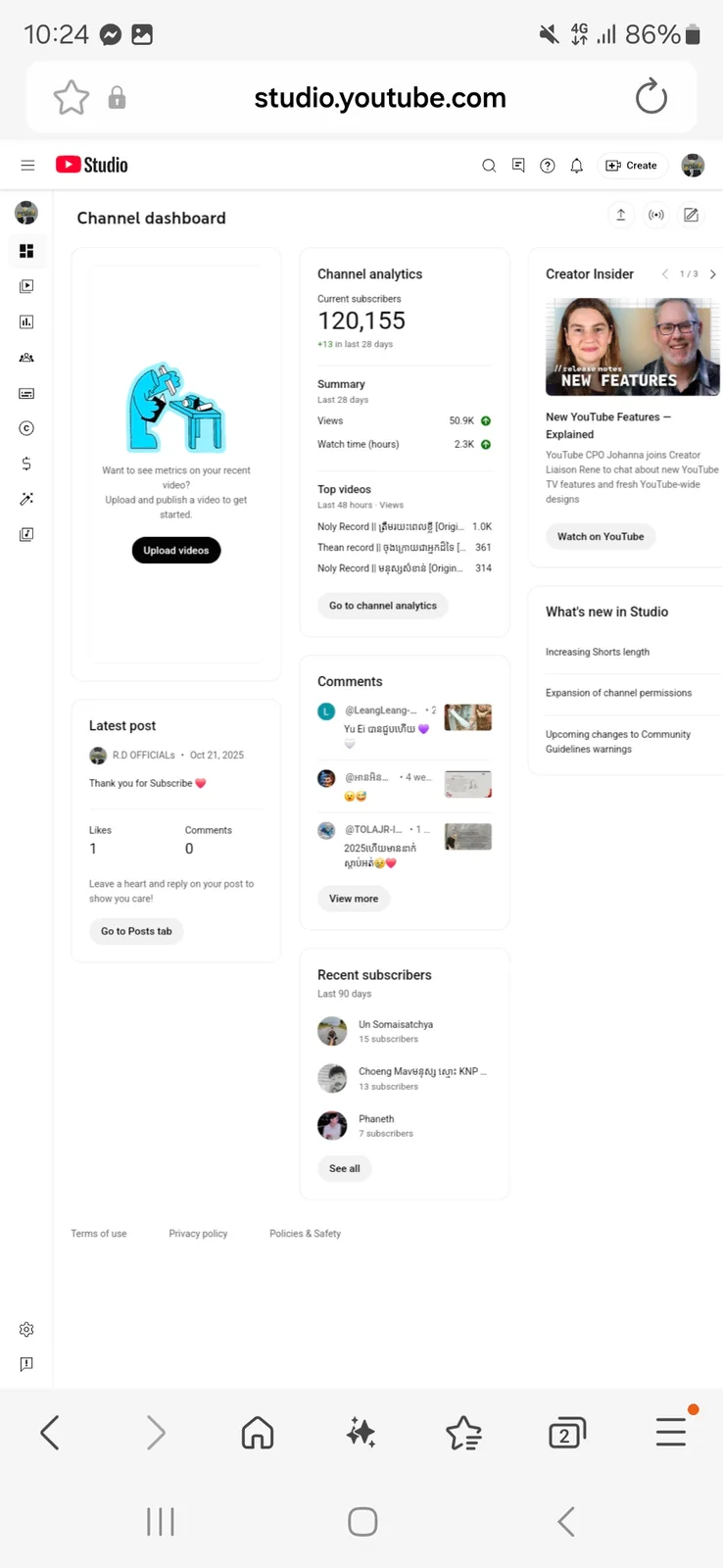 R.D OFFICIALs YouTube Channel | 120K Subscribers — screenshot 2