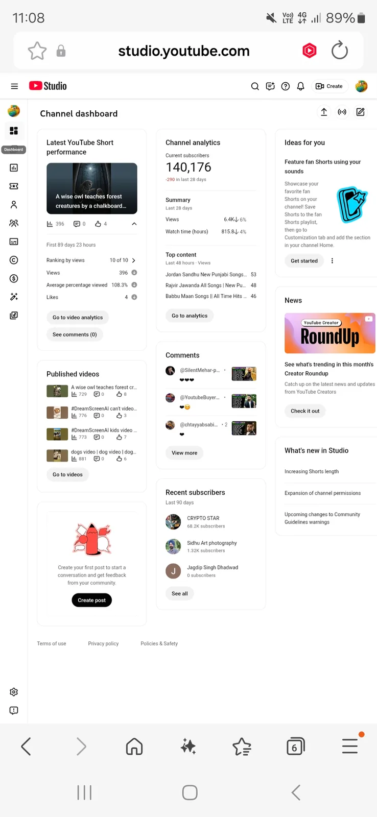 Punjabi Beats YouTube Channel | 138K Subscribers — screenshot 3