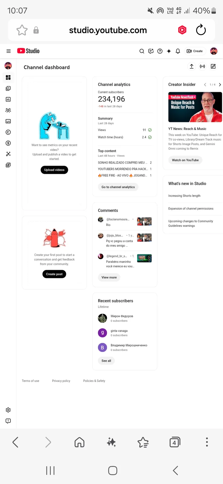 METRALHA TV YouTube Channel | 233K Subscribers — screenshot 3