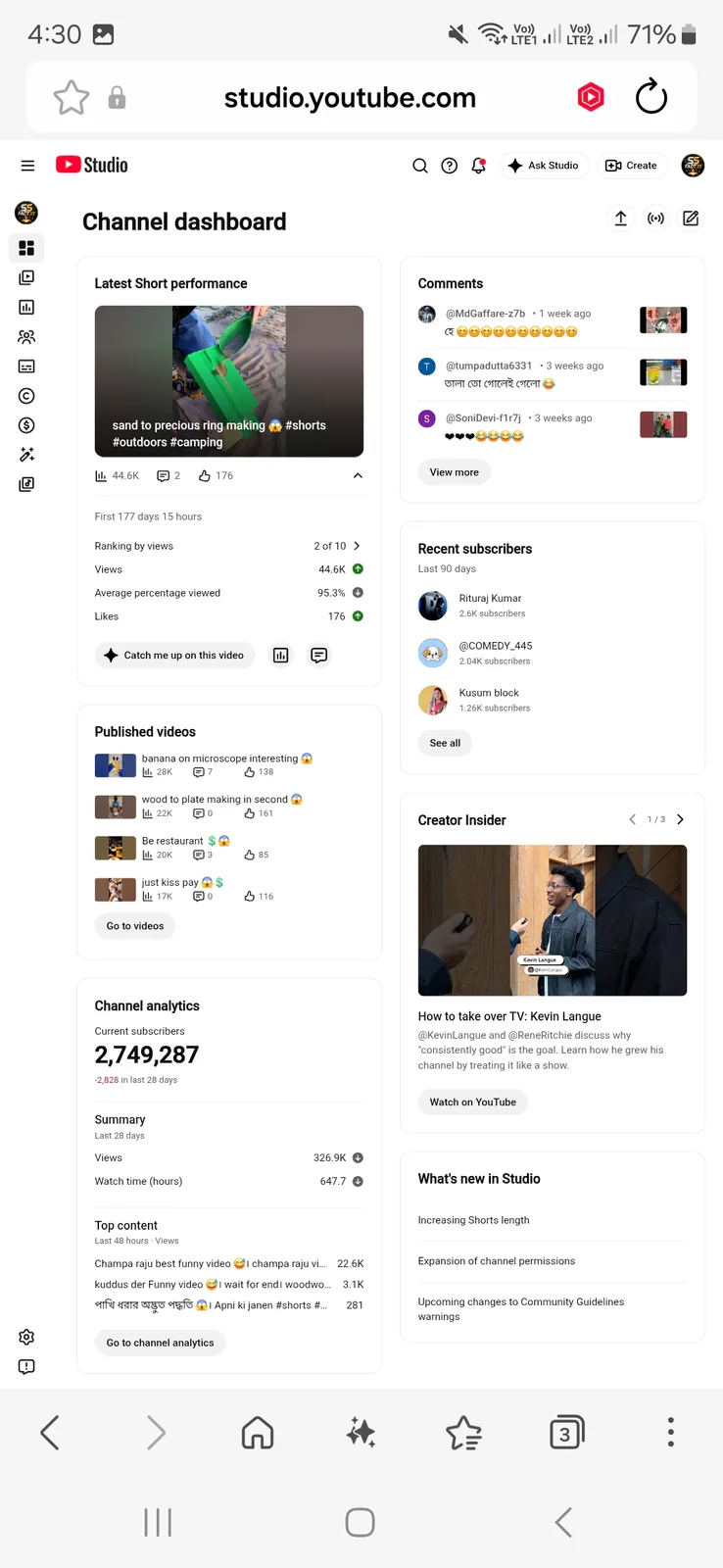 SS Facts 22 YouTube Channel | 2.7M Subscribers — screenshot 3